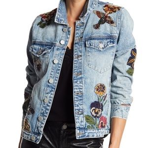 Embroidered Denim Jacket